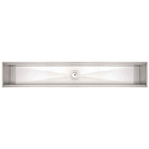 Escorredor de Embutir para Sobrepor 105cm Aço Inox Tramontina