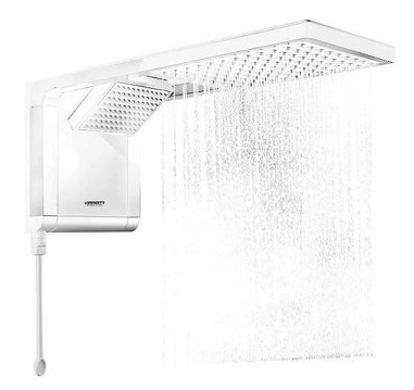 Ducha Acqua Duo Lorenzetti BRANCO/CROMADO 220V 7800W