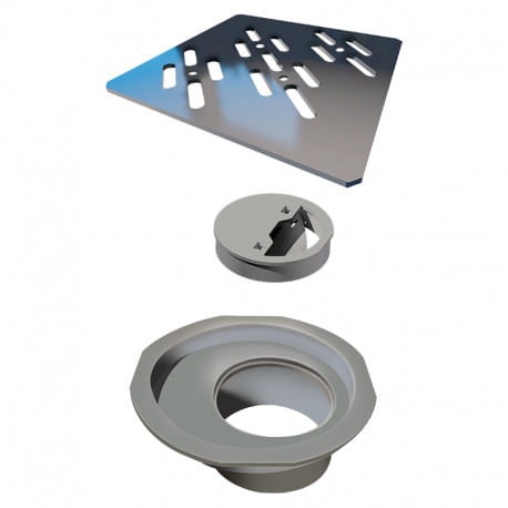 NOVII GRELHA INOX POLIDA 100 MM 4021