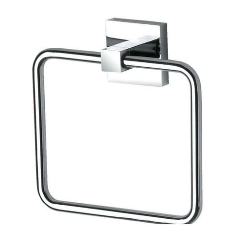 Porta Toalha Rosto Quadra Cromada Perflex