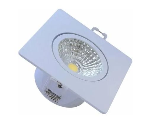 Spot com Led Quadrado 3w Luz Branca Bivolt Avant