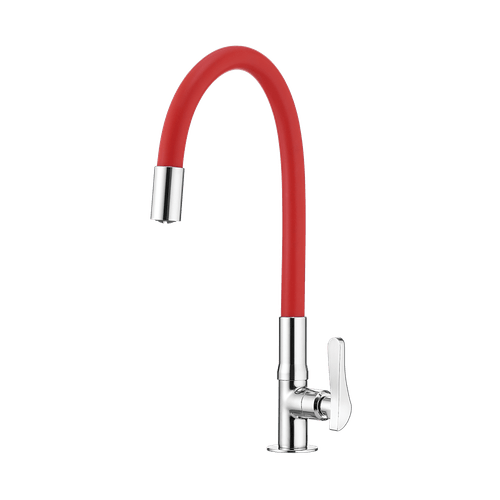 Torneira Multiuso de Mesa Bica Flexível Red Lorenzetti