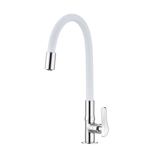 Torneira Multiuso de Mesa Bica Flexível White Lorenzetti