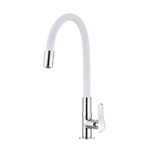 Torneira Multiuso de Mesa Bica Flexível White Lorenzetti