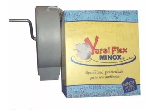 Varal Flex Recolhivel 30 Metros Minox