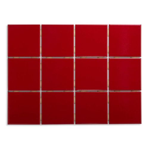 Revestimento Telado Vermelho 1400 10X10 Extra Strufaldi