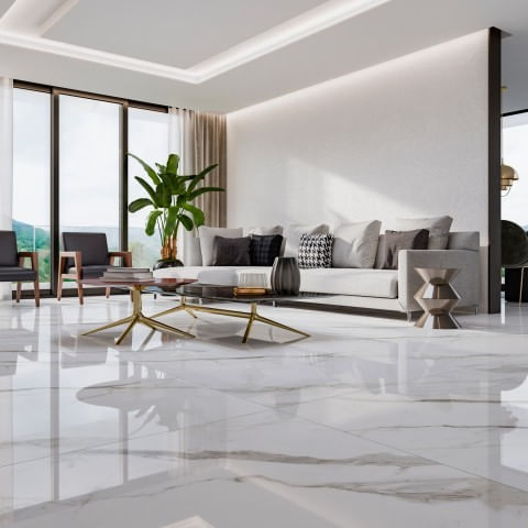 Porcelanato Calacata Altissimo Lux 60x120 Comercial Biancogres