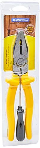 Alicate Universal 8 C/ Chave de Fenda Tramontina 43408/048