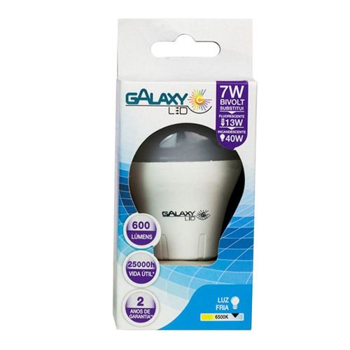 LAMPADA LED BULBO GALAXY 7 W 6500K