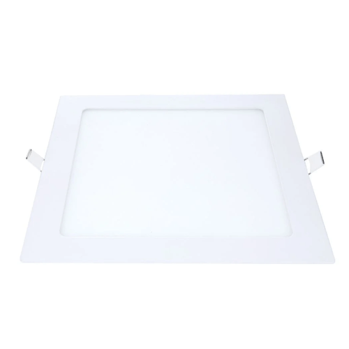 Plafon Led Quadrado 18w Painel Embutir Slim Avant 6500k