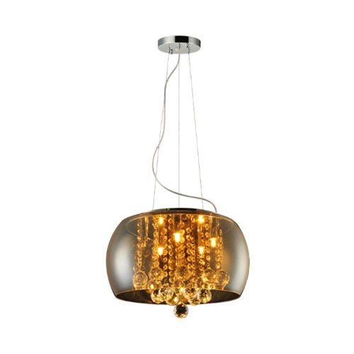 LUSTRE AVANT WESSEX FUME 400 5XG9 40CM